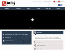 Tablet Screenshot of berismakina.com